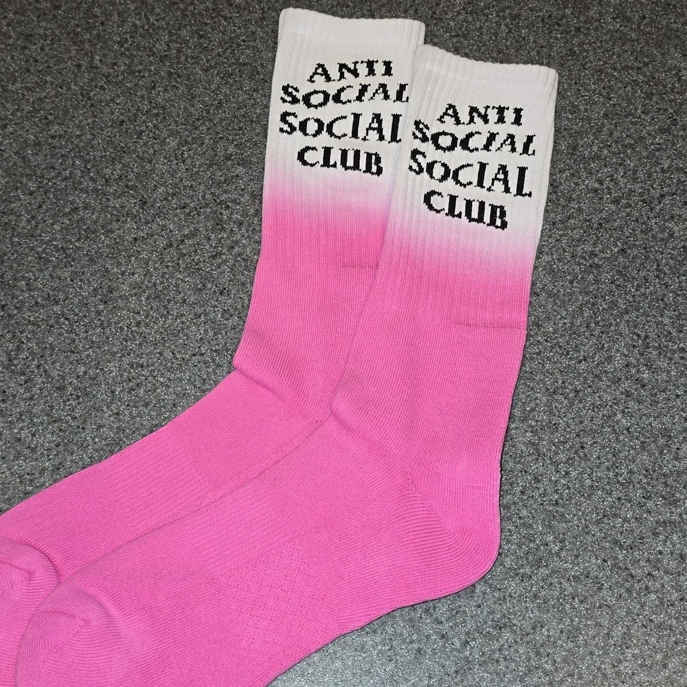 Anti Social Social Club Walking Too Much Socks NWT